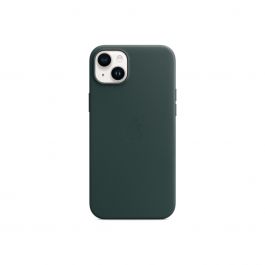 iPhone 14 Plus Leather Case with MagSafe - Forest Green