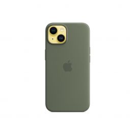 Apple iPhone 14 Silicone Case with MagSafe - Olive (SEASONAL 2023 Spring)