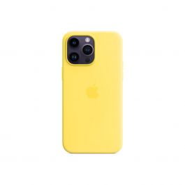 Apple iPhone 14 Pro Max Silicone Case with MagSafe - Canary Yellow (SEASONAL 2023 Spring)