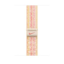 45mm Starlight/Pink Nike Sport Loop