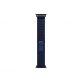 Каишка от Apple за Apple Watch 49mm Loop:  Blue Trail Loop - S/M - Black Titanium Finish