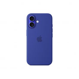 Кейс от Apple за iPhone 16 - Silicone Case съвместим с MagSafe - Ultramarine (Seasonal)