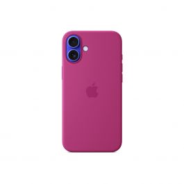 Кейс от Apple за iPhone 16 Plus - Silicone Case съвместим с MagSafe - Fuchsia (Seasonal)