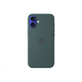 Кейс от Apple за iPhone 16 Plus - Silicone Case съвместим с MagSafe - Lake Green (Seasonal)