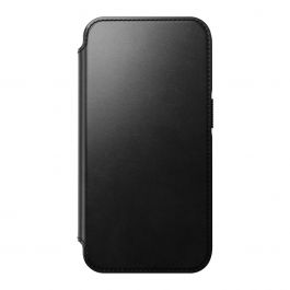 Nomad Leather MS Folio, black - iPhone 14 Pro