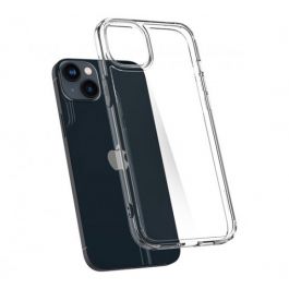 Прозрачен кейс от Spigen - Crystal Hybrid за iPhone 14