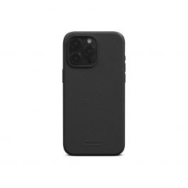 Woolnut Leather Case for iPhone 15 Pro Max - Black