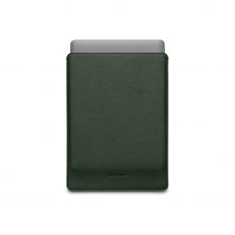Woolnut Leather Sleeve for 13-inch MacBook Pro & Air - Green