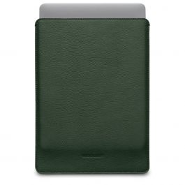 Кожен протектор за MacBook Pro 14" от Woolnut - зелен