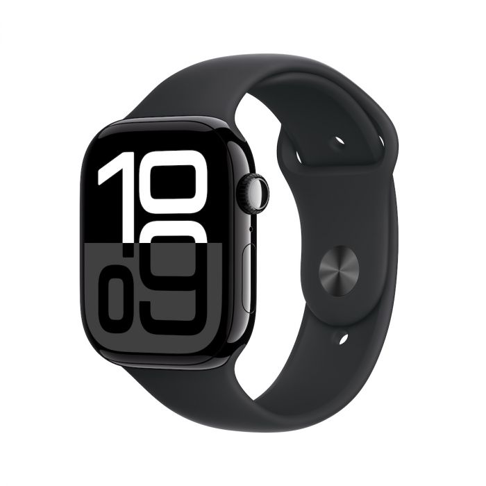 Apple Watch Series 10 GPS 42mm Jet Black Aluminium Case with Bla