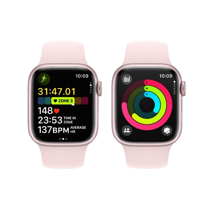 Series 3 pink apple watch store