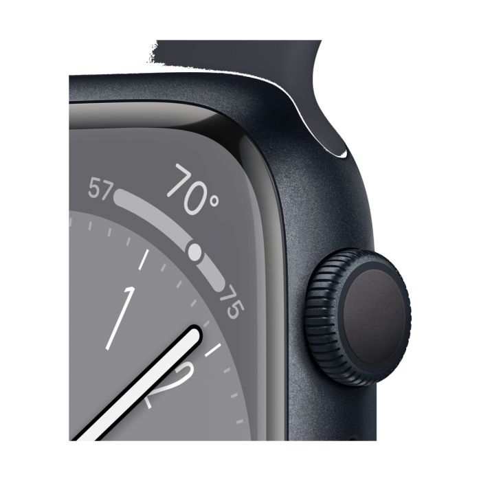 Apple Watch Series 8 GPS 45mm Midnight Aluminium Case with Midni Apple Watch Series 8 GPS 45mm Midnight Aluminium Case with Midni