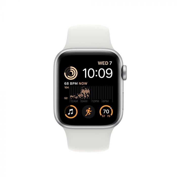 Apple watch series 1 38mm silver aluminum case with white sport band online