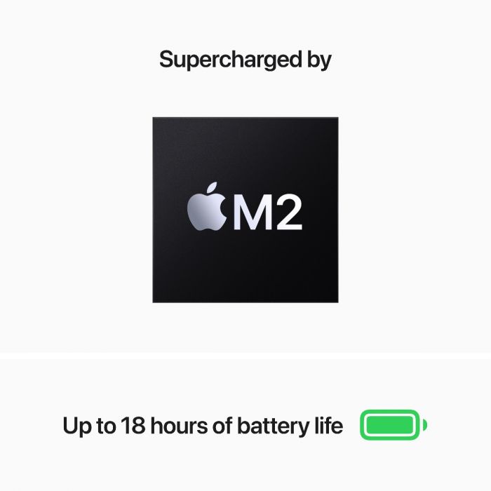 Apple MacBook Air с M2 чип | 8GB памет | 256 GB - Midnight - INT Apple MacBook Air с M2 чип | 8GB памет | 256 GB - Midnight - INT